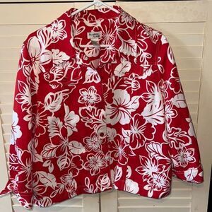 Allison Lane tropical print jacket